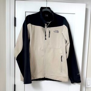 The North Face Men's Grey and Cream Performance Jacket